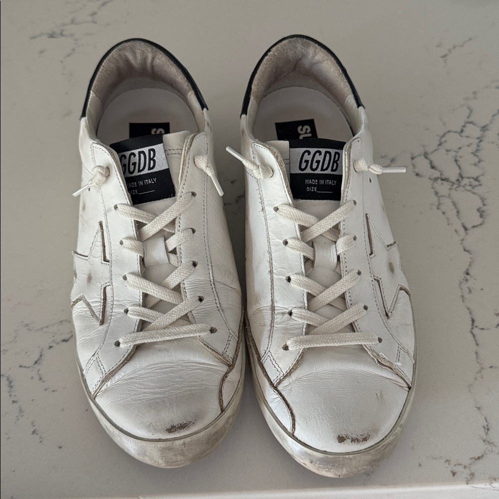 Golden Goose Womens Super Star Low top sneaker.